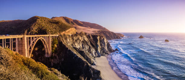 istock Panoramic view of Bixby Creek Bridge 1072331792