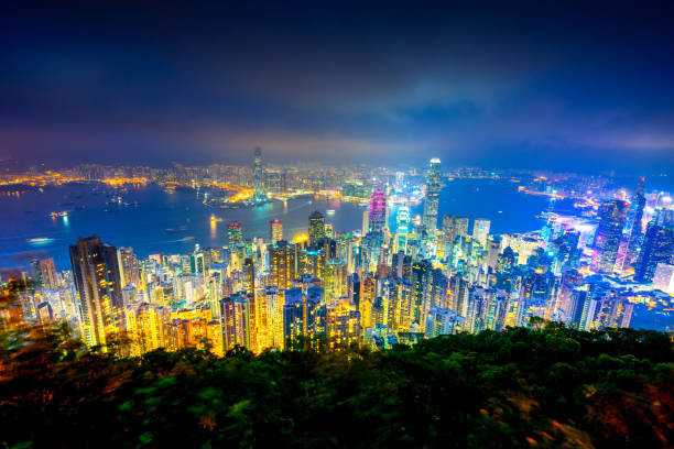 istock Victoria harbour,Hong Kong. 1072335370