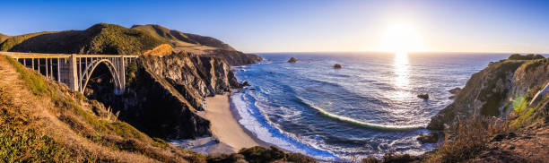 istock Panoramic view of Bixby Creek Bridge 1072336044