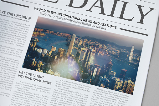 The daily news newspaper mockup\n***These documents are our own generic designs. They do not infringe on any copyrighted designs.