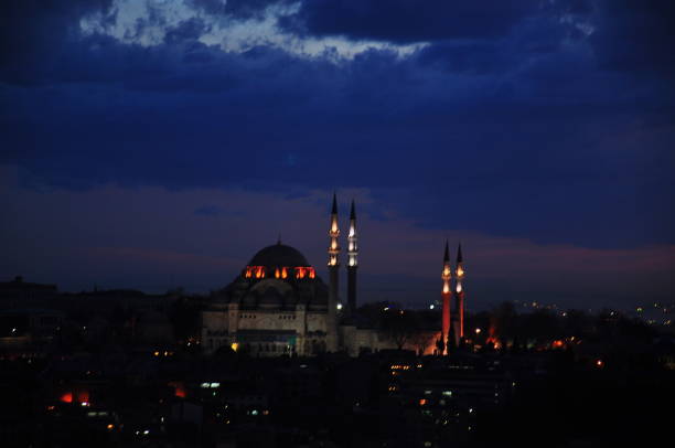 istock Aerial view of Istanbul 1072345536