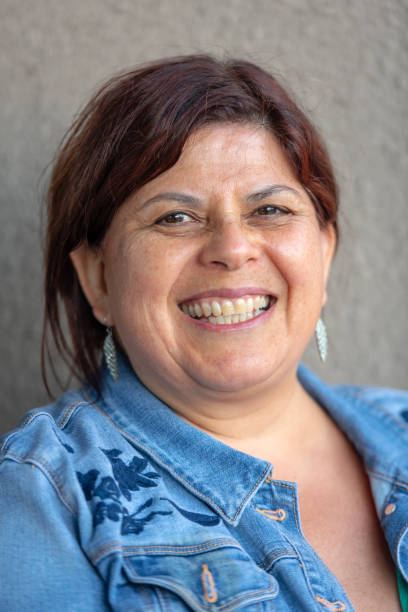 istock Mature woman smiling looking at the camera 1072346936