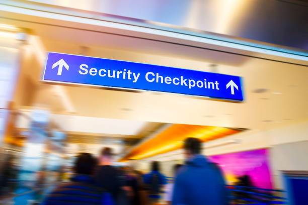 istock Security Checkpoint at the airport 1072358244
