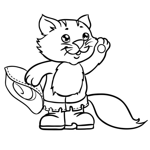 Ilustración de Gato Con Botas Ilustración De Los Niños Página De Libro Para Colorear y más Vectores Libres de Derechos de Alegre - iStock Ilustración de Gato Con Botas Ilustración De Los Niños Página De Libro Para Colorear y más Vectores Libres de Derechos de Alegre - iStock