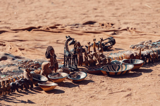 istock traditional souvenirs from himba peoples, Africa 1072382132