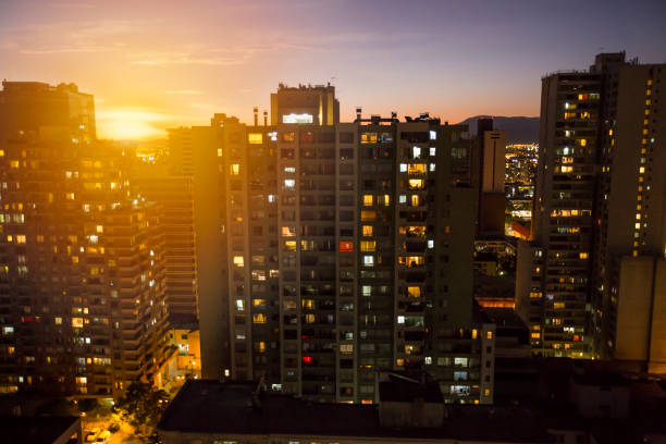 istock Panoramic view of Santiago de Chile 1072389692