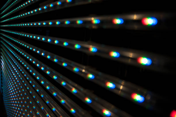 istock LED screen at a concert close-up. 1072393156