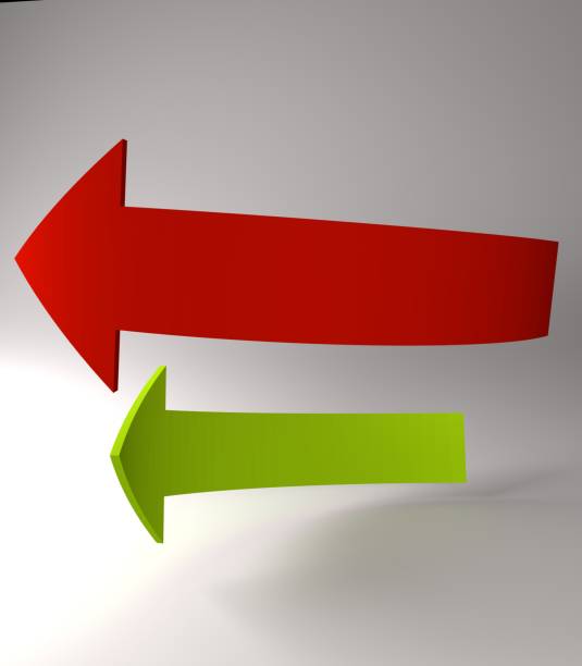 istock financial arrows on a white background 1072403676