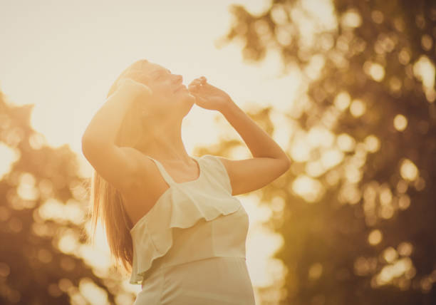 istock She knows what's happiness. 1072404560