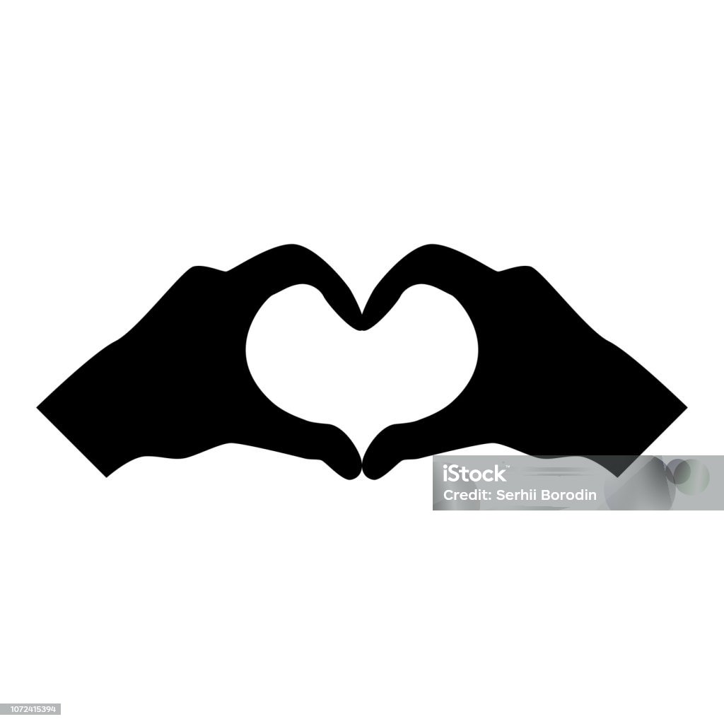 Hai Bàn Tay Có Hình Trái Tim Bàn Tay Làm Biểu Tượng Trái Tim Biểu ...