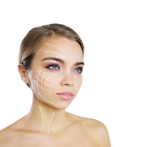 istock young girl clean face arrow 1072422624