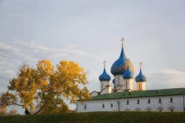 Suzdal Kremlin. Cathedral of the Nativity of the Virgin (XIII-XIX.)