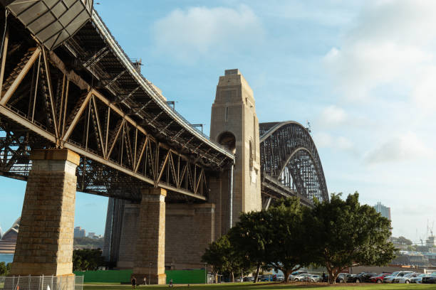 istock Curve of Sydney Harbour Bridge 1072465698