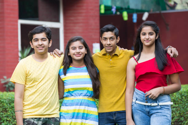istock teenage having fun outdoors - Stock image 1072466556