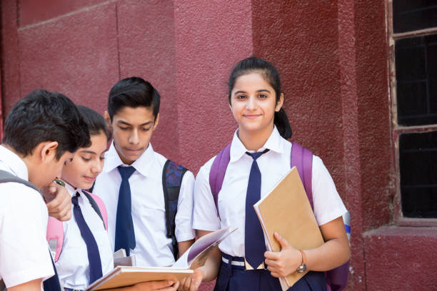 istock Indian high school students - Stock image 1072477126