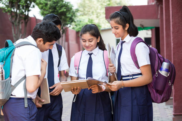 istock Indian high school students - Stock image 1072477354