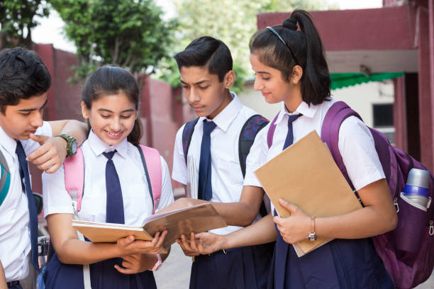 istock Indian high school students - Stock image 1072479378