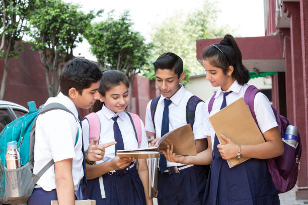 istock Indian high school students - Stock image 1072480608