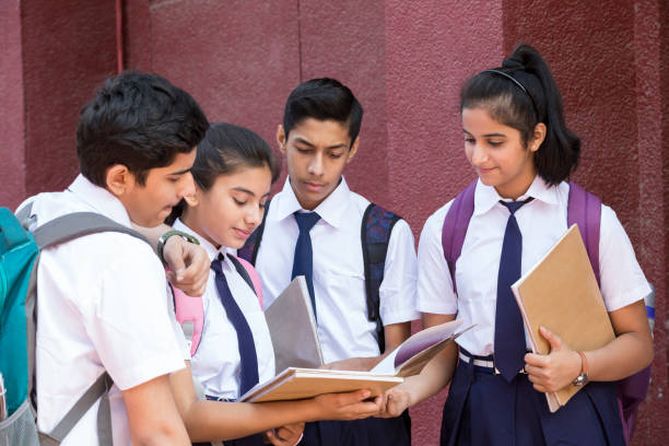istock Indian high school students - Stock image 1072482164