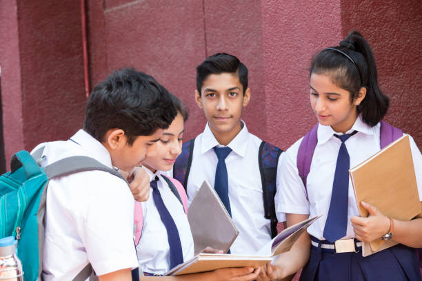 istock Indian high school students - Stock image 1072482242