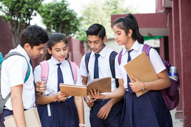 istock Indian high school students - Stock image 1072482364