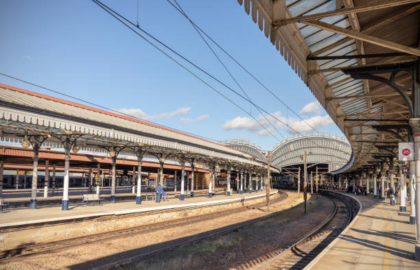 istock Classic view of a railway platform. 1072482464