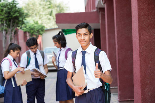 istock Indian high school students - Stock image 1072482486