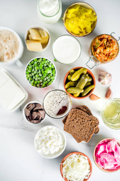 istock Super Healthy Probiotic Fermented Food Sources 1072482676