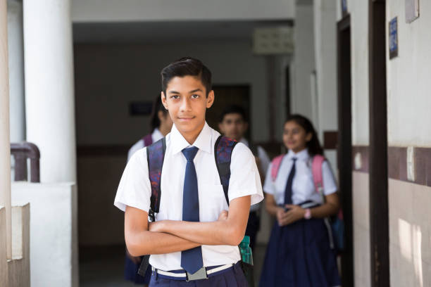 istock Indian School Boy - stock Images 1072482954