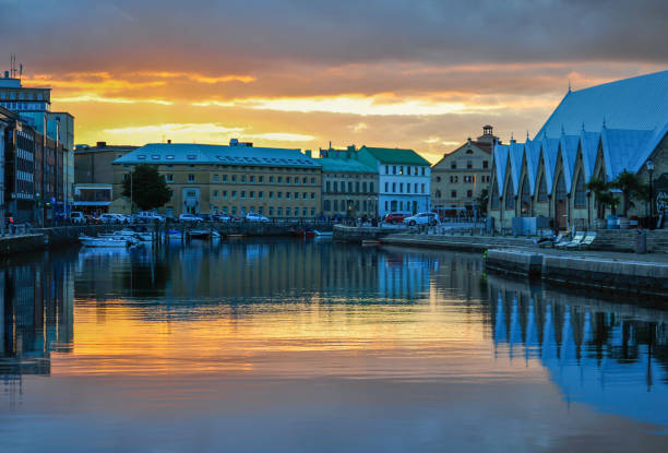 istock Gothenburg city in a susnet light 1072484362