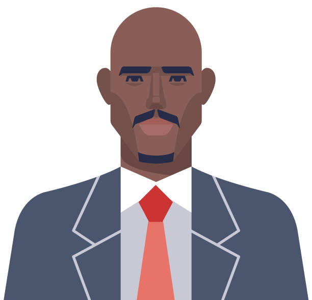 Bald Black Man Illustrations, Royalty-Free Vector Graphics & Clip Art -  iStock