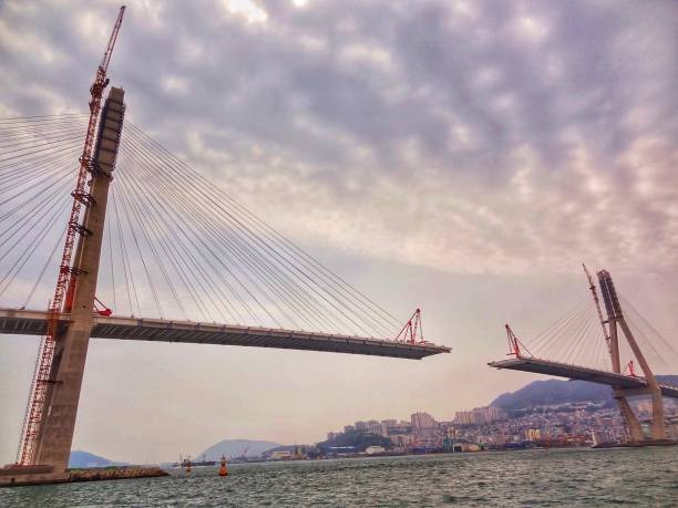 istock Busan Harbor Bridge Construction VH544 1072488258
