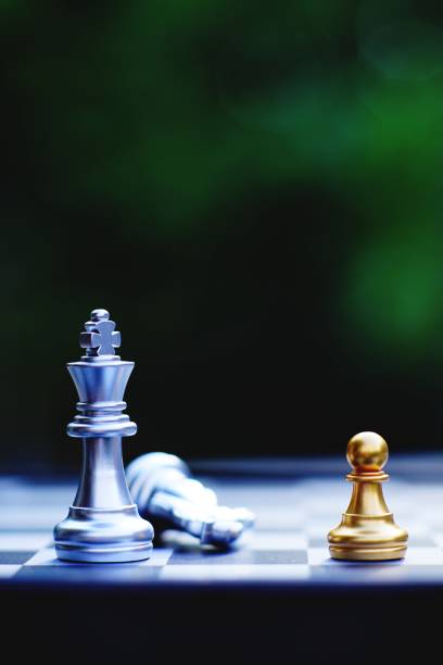 istock Chess board game, business competitive concept, copy space 1072489840
