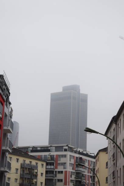 istock Frankfurt a.M. sykline in fog 1072491162