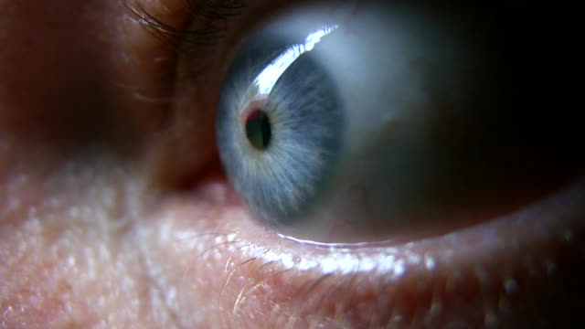 HD 1080i Closeup of Eyeball 1