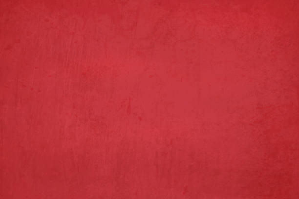 ilustrações, clipart, desenhos animados e ícones de castanho-avermelhado brilhante, vermelho profundo efeito rachado colorido de parede textura vector fundo-horizontal - spotted paint red wall