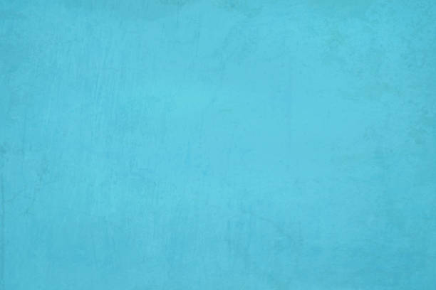 illustrazioni stock, clip art, cartoni animati e icone di tendenza di blu cielo, colore blu acqua incrinato effetto parete luminosa trama vettoriale sfondo- orizzontale - paint pattern shape rectangle