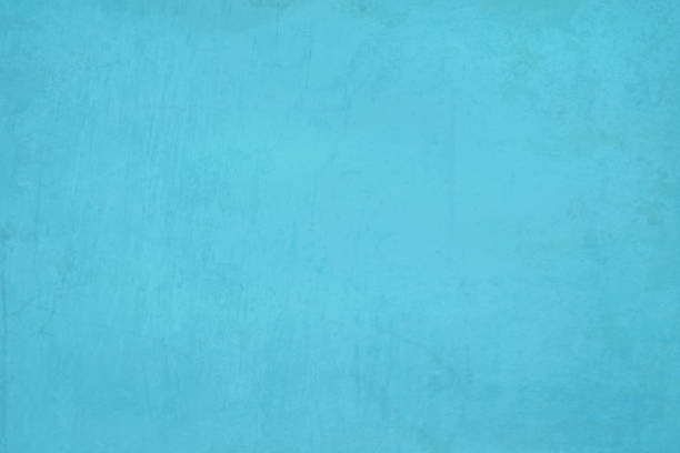 Horizontal bright light blue coloured cracked effect wall texture vector background . Paper texture. Cracked, crumpled look. Rectangular grunge background. No text, No people. Copy space. Plain. Blotched surface. Stained look. Paint brush stroke wall effect