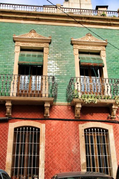 istock Old colorful and majestic facades in Elche 1072508332