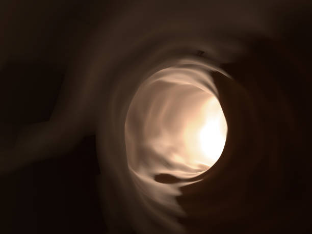 istock A light in the end of a tunnel, 3D rendering 1072512628