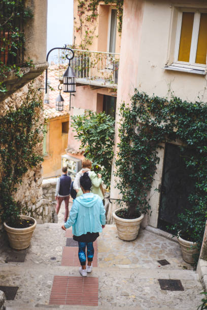 istock Walking down the stairs in old medieval town 1072515690