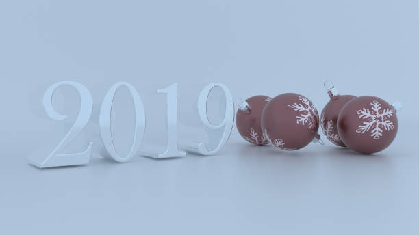 istock 3D Render of Christmas and new year background 1072515994