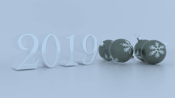 istock 3D Render of Christmas and new year background 1072516242