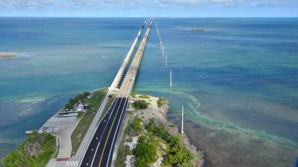 istock Looking at he Florida keys from a Helicopter 1072521912