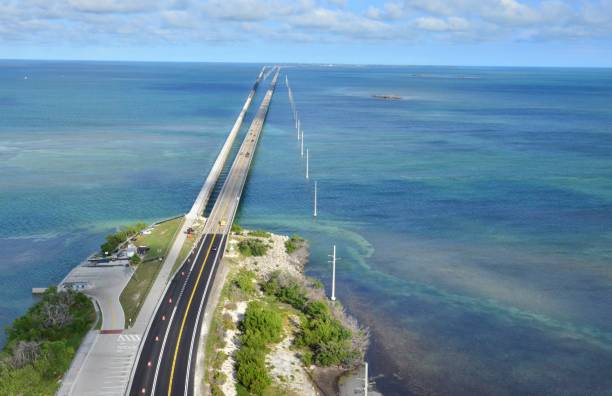 istock Looking at he Florida keys from a Helicopter 1072523264
