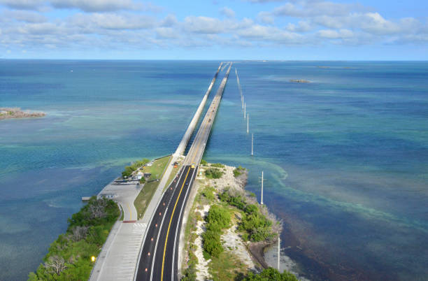 istock Looking at he Florida keys from a Helicopter 1072523436
