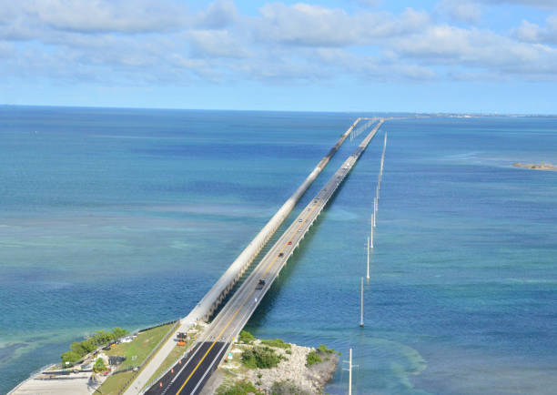 istock Looking at he Florida keys from a Helicopter 1072525354