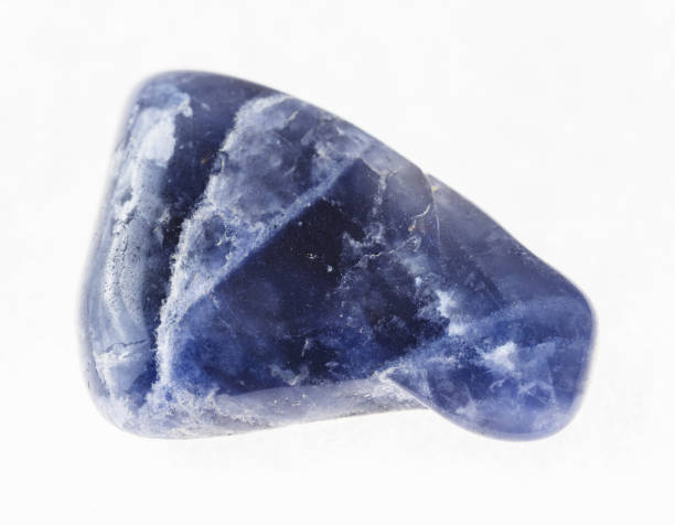 istock polished dumortierite stone on white 1072531356