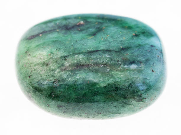 istock tumbled gren beryl (beril) stone on white 1072532768