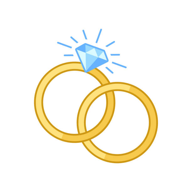 Grootte diagonaal Voornaamwoord Engagement Rings Vector Illustration Stock Illustration - Download Image  Now - Wedding Ring, Icon, Engagement Ring - iStock